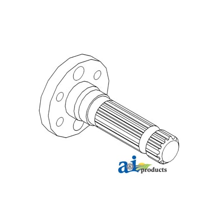 A & I Products Shaft, PTO (1000 RPM) 6" x6" x4" A-AT20095